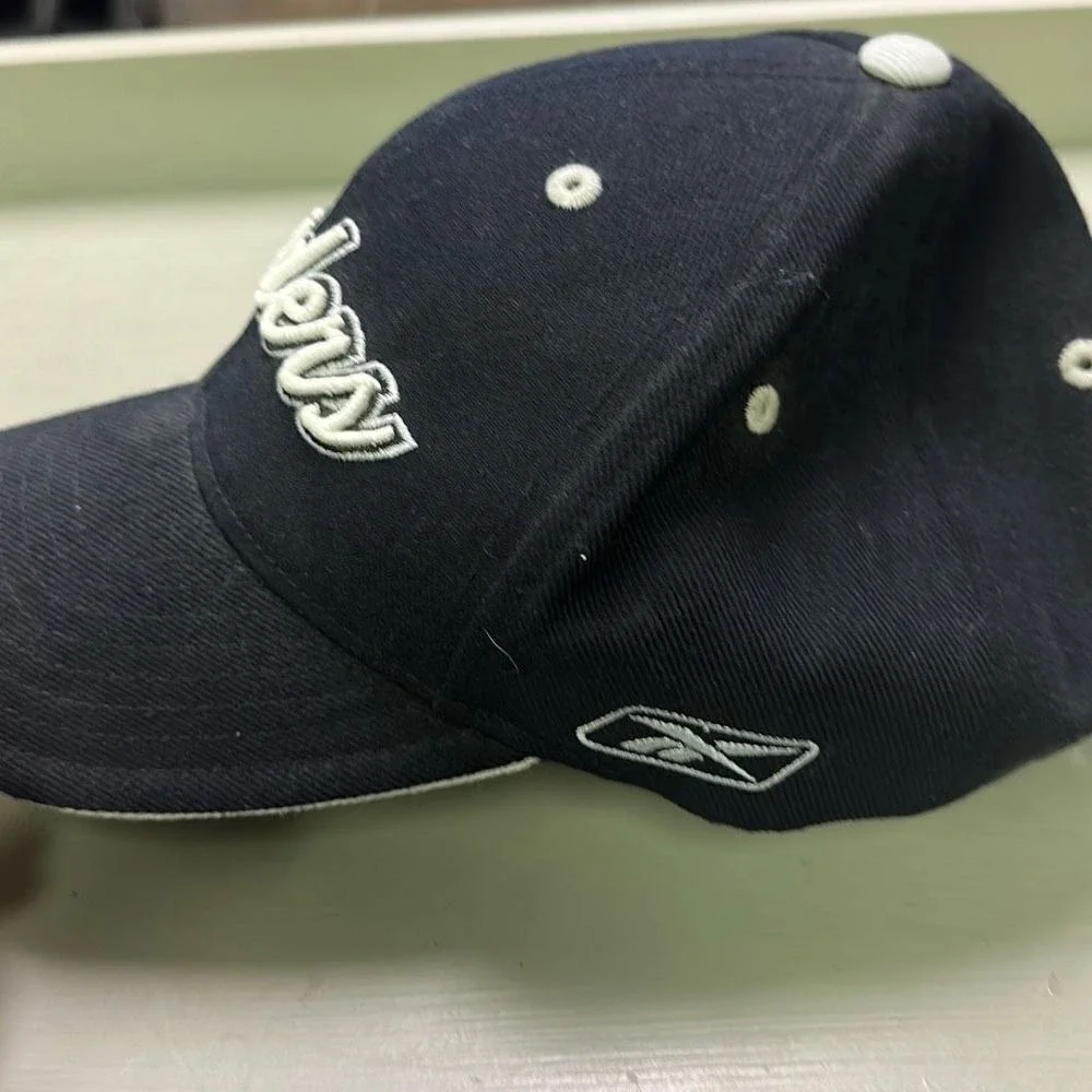Vintage‎ 2000s Unisex Black NFL Reebok The Raiders National Football League OSFA